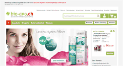 Desktop Screenshot of bio-apo.ch